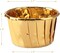 50 Gold Foil Cupcake Liners – 3.5oz Disposable Muffin & Ramekin Baking Cups